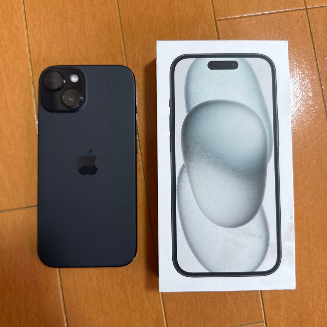 Apple iPhone 15 ブラック 本体 256GB iPhone 15 Pro Max 256GB - ブラックチタニウム（SIMフリー）[整備済