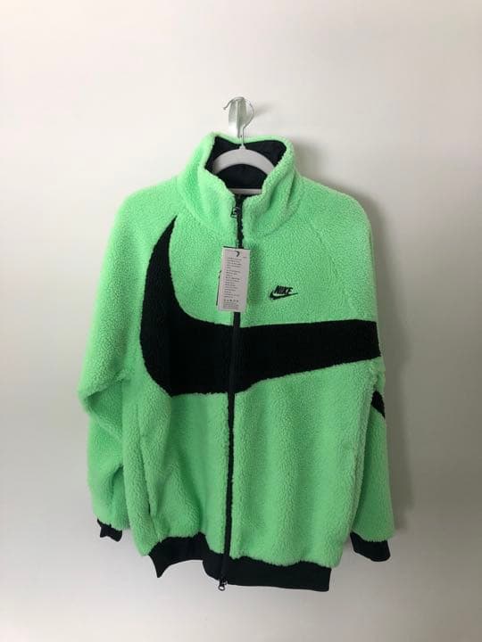 き*も様 新品未使用　ナイキ　ビックスウォッシュ　リバーシブル　ボアジャケット NIKE - NIKE ボアジャケット ビッグスウォッシュ リバーシブル